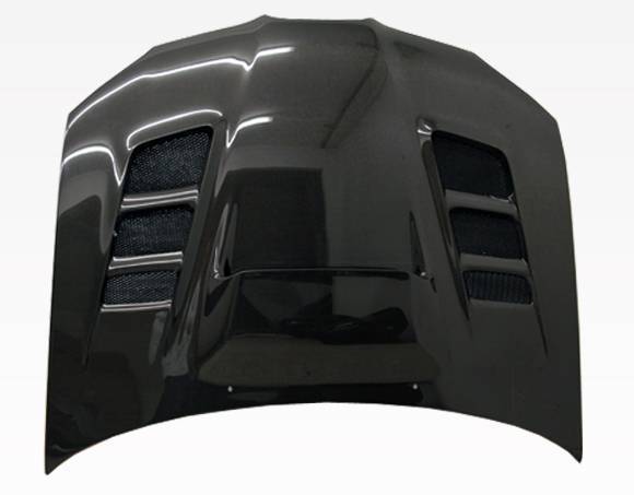 2006-2007 Subaru WRX 4 doors VRS Style Carbon Fiber Black Hood