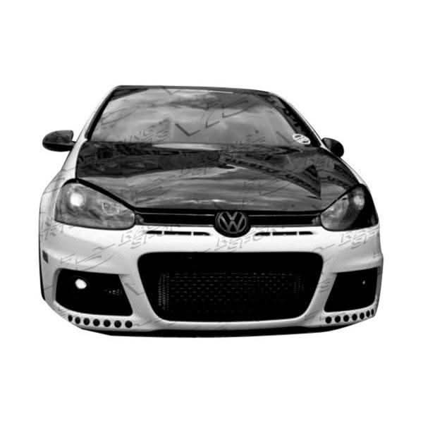 2006-2009 Volkswagen Jetta 4 doors Boser Style Carbon Fiber Black Hood