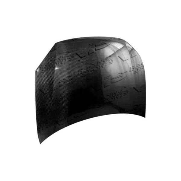 2006-2009 Volkswagen Jetta 4 doors OEM Style Carbon Fiber Black Hood