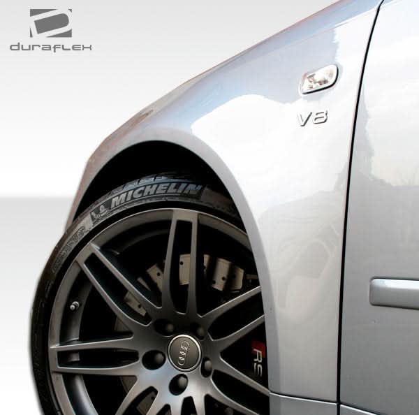 2006-2008 Audi A4 S4 RS4 Style Wide Body Front Fenders - FRP
