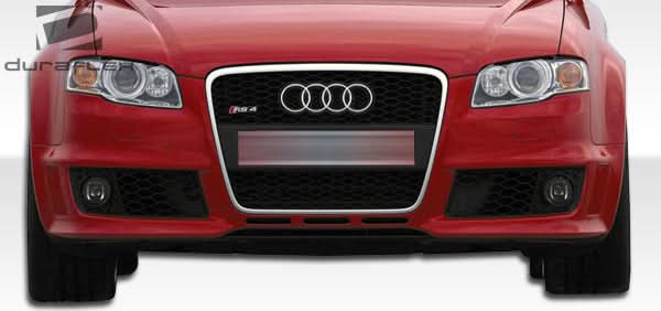 2006-2008 Audi A4 S4 RS4 Wide Body Style Front Bumper Cover - FRP
