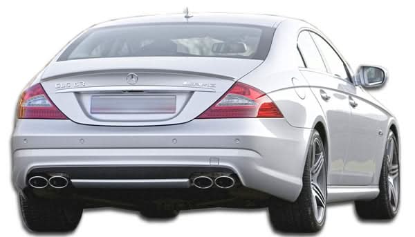 2006-2011 Mercedes CLS Class AMG Look Rear Bumper Cover - FRP