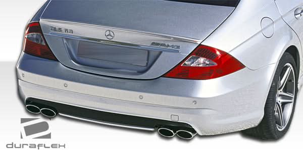 2006-2011 Mercedes CLS Class AMG Look Rear Bumper Cover - FRP
