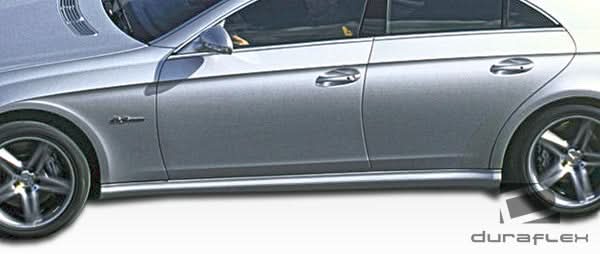 2006-2011 Mercedes CLS AMG Look Side Skirts - 2 Piece - FRP