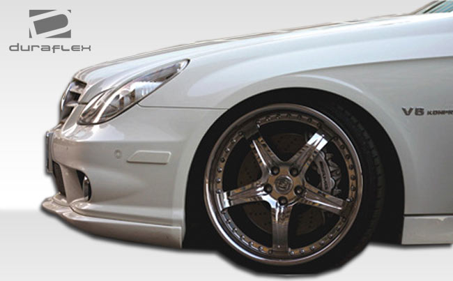 2006-2008 Mercedes CLS55 CR-S Style Front Splitter - FRP