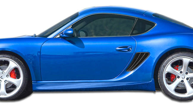 2005-2012 Porsche Boxster/Cayman Eros Style Side Skirts - FRP