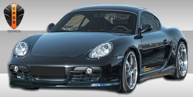 2006-2008 Porsche Cayman Eros Version 2 Style Front Lip - FRP