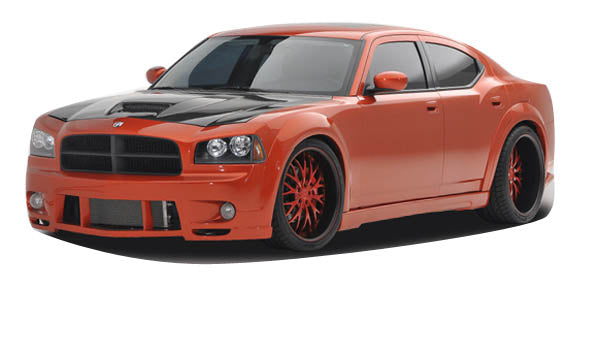 2006-2010 Dodge Charger Luxe Style Wide Body Kit - Polyurethane
