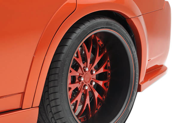 2006-2010 Dodge Charger Luxe Style Wide Body Door Caps - Polyurethane