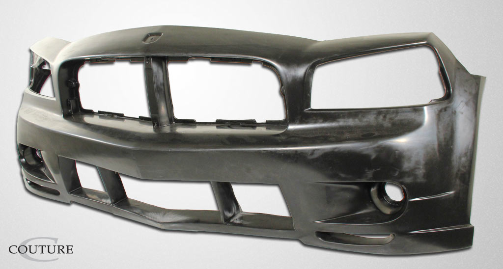 2006-2010 Dodge Charger Luxe Style Wide Body Front Bumper - Polyurethane