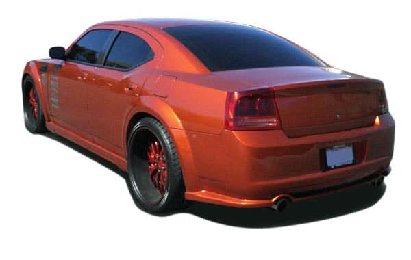 2006-2010 Dodge Charger Luxe Style Wide Body Rear Bumper Cover - Polyurethane