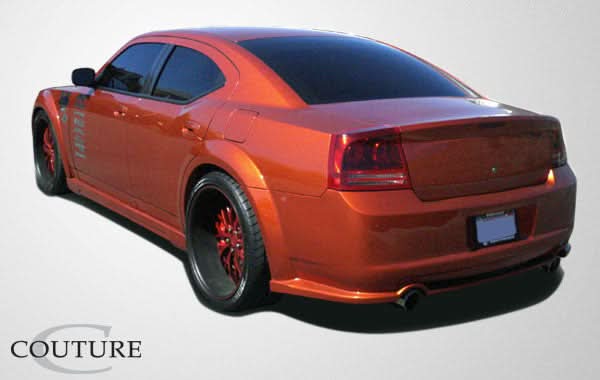 2006-2010 Dodge Charger Luxe Style Wide Body Side Skirts - Polyurethane