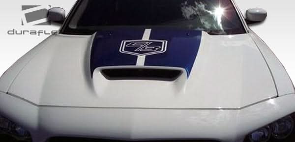 2006-2010 Dodge Charger SRT Look Hood - 1 Piece - FRP