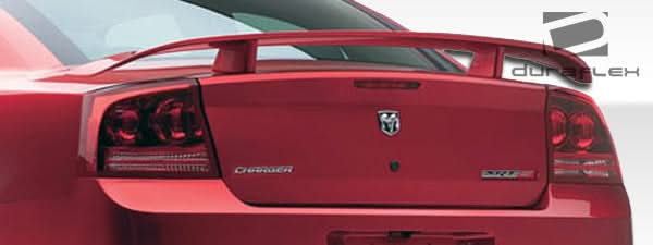 2006-2010 Dodge Charger SRT Look Wing Trunk Lid Spoiler - FRP