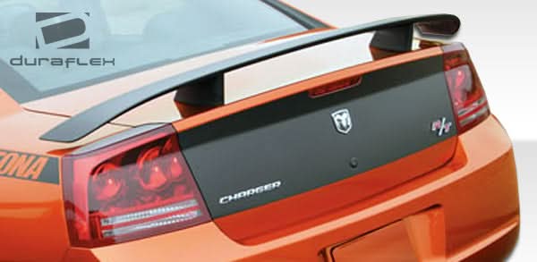 2006-2010 Dodge Charger SRT Look Wing Trunk Lid Spoiler - FRP