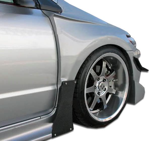 2006-2011 Honda Civic GT500 Style Wide Body Front Fenders - 2 Piece
