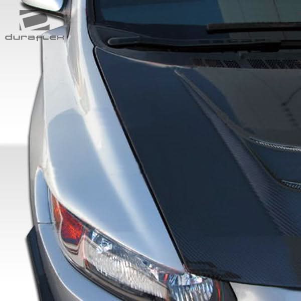 2006-2011 Honda Civic 2DR GT500 Style Wide Body Kit 8 Piece - FRP
