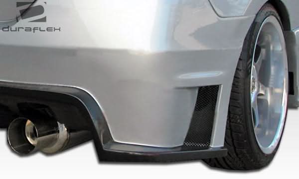 2006-2011 Honda Civic GT500 Style Wide Body Rear Bumper Cover - FRP
