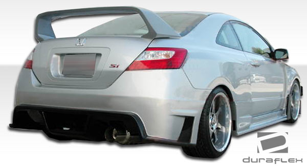 2006-2011 Honda Civic 2DR GT500 Style Wide Body Side Skirts - FRP