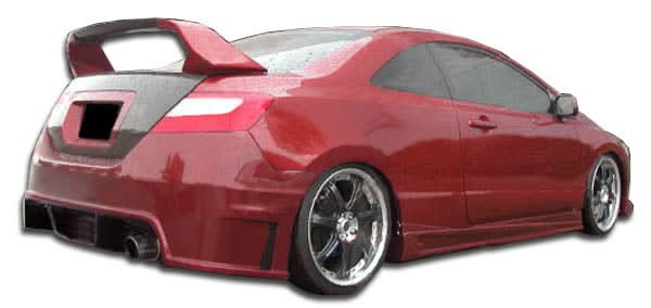 2006-2011 Honda Civic 2DR Sigma Style Rear Bumper Cover - FRP