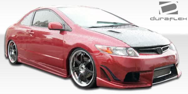 2006-2011 Honda Civic 2DR Sigma Style Body Kit - 4 Piece - FRP