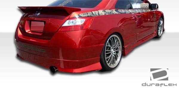 2006-2011 Honda Civic 2DR Type M Style Body Kit - 4 Piece - FRP