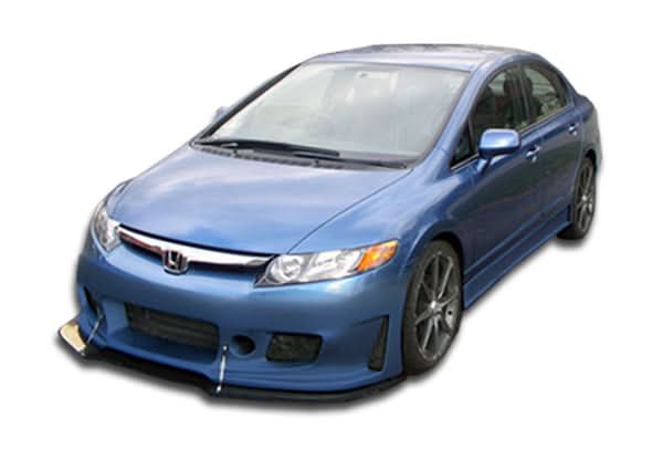 2006-2011 Honda Civic 4DR B-2 Style Body Kit - 4 Piece - FRP