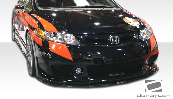 2006-2011 Honda Civic 4DR B-2 Style Front Bumper Cover - FRP