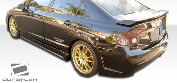 2006-2011 Honda Civic 4DR Maddox Style Body Kit - 4 Piece FRP