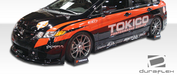 2006-2011 Honda Civic 4DR B-2 Style Body Kit - 4 Piece - FRP
