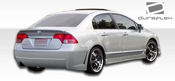 2006-2011 Honda Civic 4DR B-2 Style Body Kit - 4 Piece - FRP