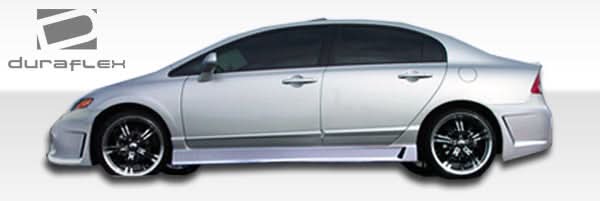 2006-2011 Honda Civic 4DR Maddox Style Body Kit - 4 Piece FRP