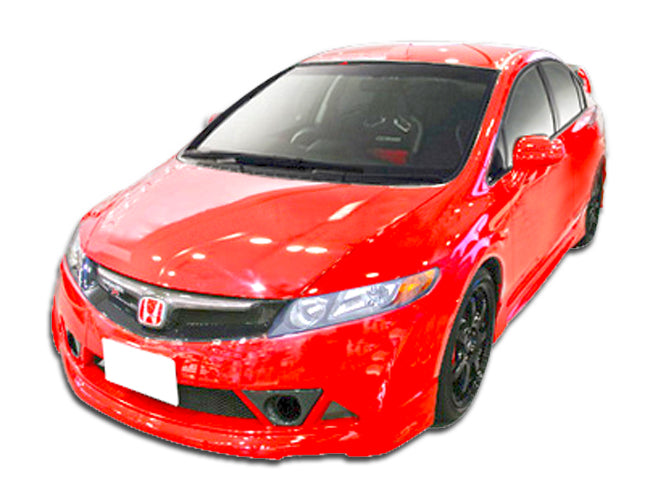 2006-2011 Honda Civic 4DR Renzo Style Front Bumper Cover - FRP