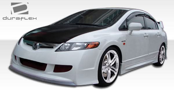 2006-2011 Honda Civic R-Spec Style Body Kit - 5 Piece - FRP