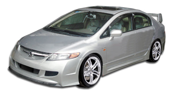 2006-2011 Honda Civic 4DR R-Spec Style Front Bumper Cover - FRP
