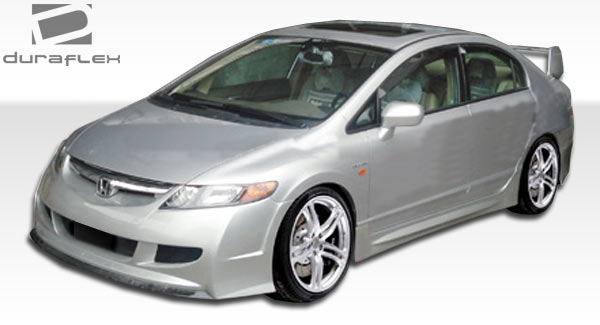 2006-2011 Honda Civic R-Spec Style Body Kit - 5 Piece - FRP