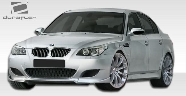2006-2010 BMW M5 HR-S Style Front Lip Under Spoiler Air Dam - FRP