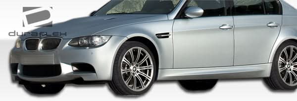 2006-2011 BMW 3 Series E90 M3 Look Side Skirts - 2 Piece - FRP