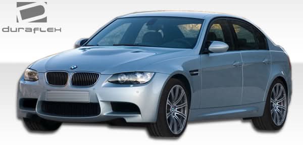 2006-2011 BMW 3 Series E90 M3 Look Side Skirts - 2 Piece - FRP