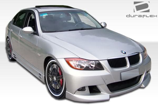 2006-2011 BMW 3 Series E90 R-1 Style Side Skirts - 2 Piece FRP