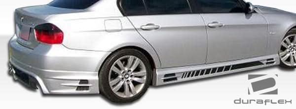 2006-2011 BMW 3 Series E90 R-1 Style Side Skirts - 2 Piece FRP