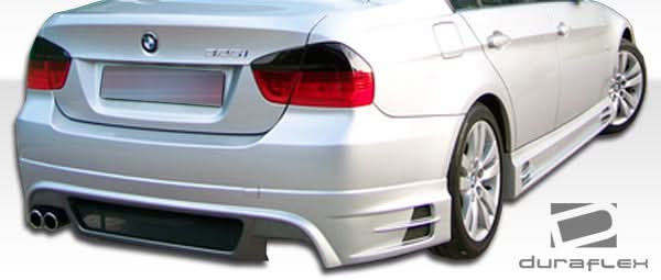 2006-2011 BMW 3 Series E90 R-1 Style Side Skirts - 2 Piece FRP