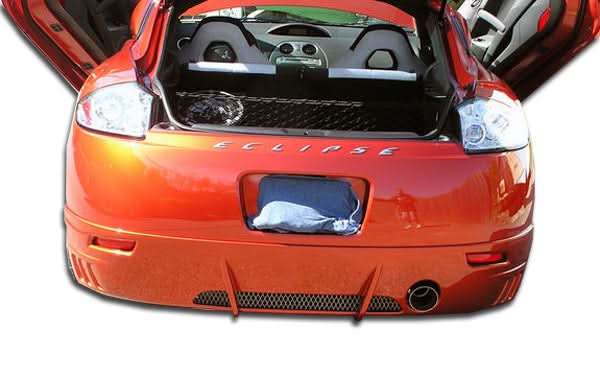 2006-2008 Mitsubishi Eclipse Racer Style Rear Lip Under Spoiler - FRP