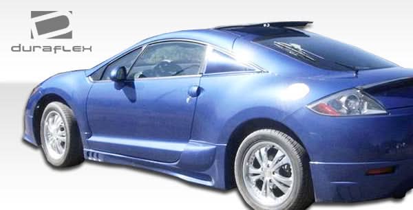 2006-2012 Mitsubishi Eclipse Racer Style Side Skirts - 2 Piece - FRP