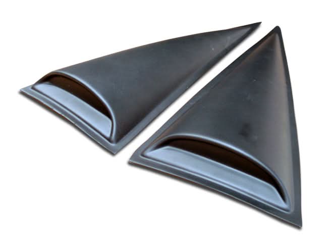 2006-2012 Mitsubishi Eclipse Racer Style Window Scoop Louvers - FRP