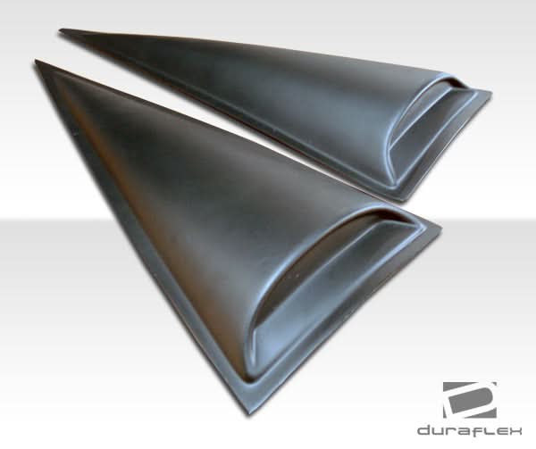 2006-2012 Mitsubishi Eclipse Racer Style Window Scoop Louvers - FRP