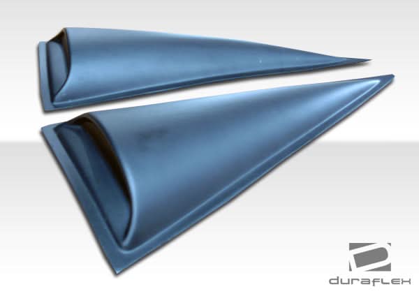 2006-2012 Mitsubishi Eclipse Racer Style Window Scoop Louvers - FRP