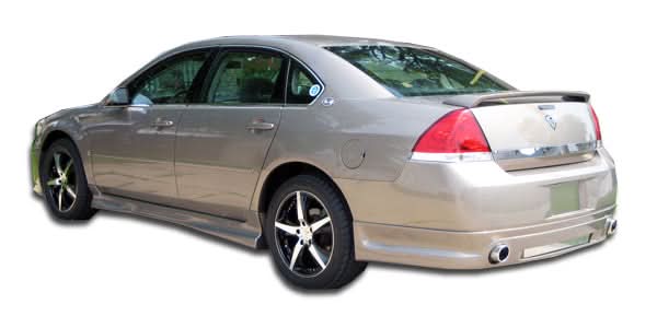 2006-2013 Chevrolet Impala Racer Style Rear Lip Spoiler - FRP