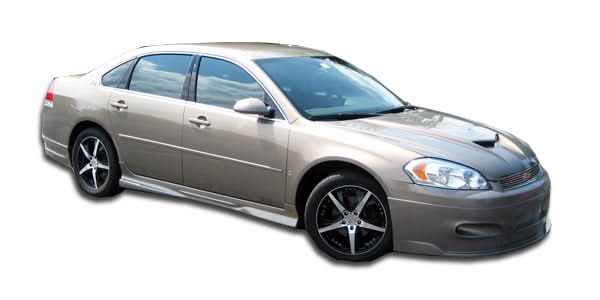 2006-2013 Chevrolet Impala Racer Style Side Skirts - 2 Piece - FRP