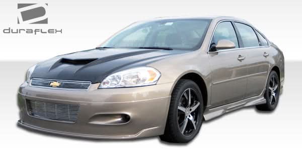 2006-2013 Chevrolet Impala Racer Style Side Skirts - 2 Piece - FRP